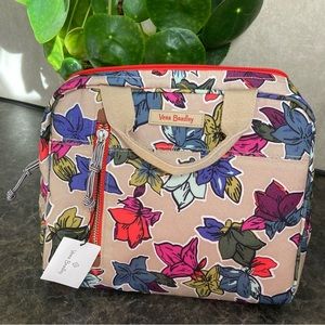 NWT Vera Bradley Lunch Cooler - Falling Flowers Neutral